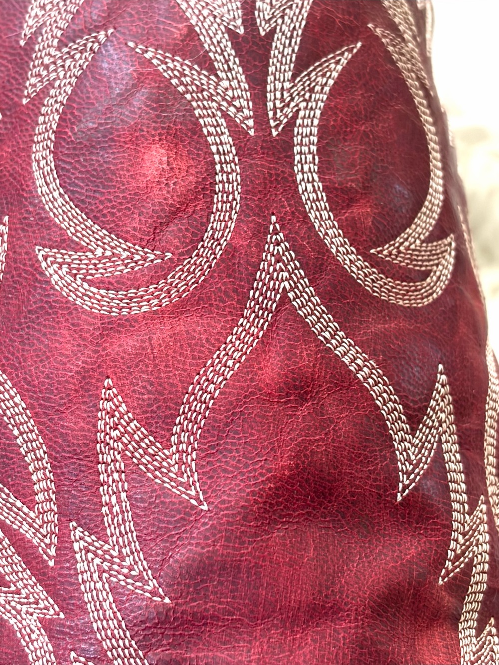 Old Gringo Women’s Mayra Red Tall Embroidered Cowboy Boots Snip Toe Size 9 - Picture 12 of 12